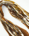HERMES Pleated Scarf