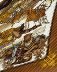 HERMES Pleated Scarf