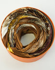 HERMES Pleated Scarf