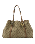 GUCCI GG Twins GG Canvas Shoulder Bag