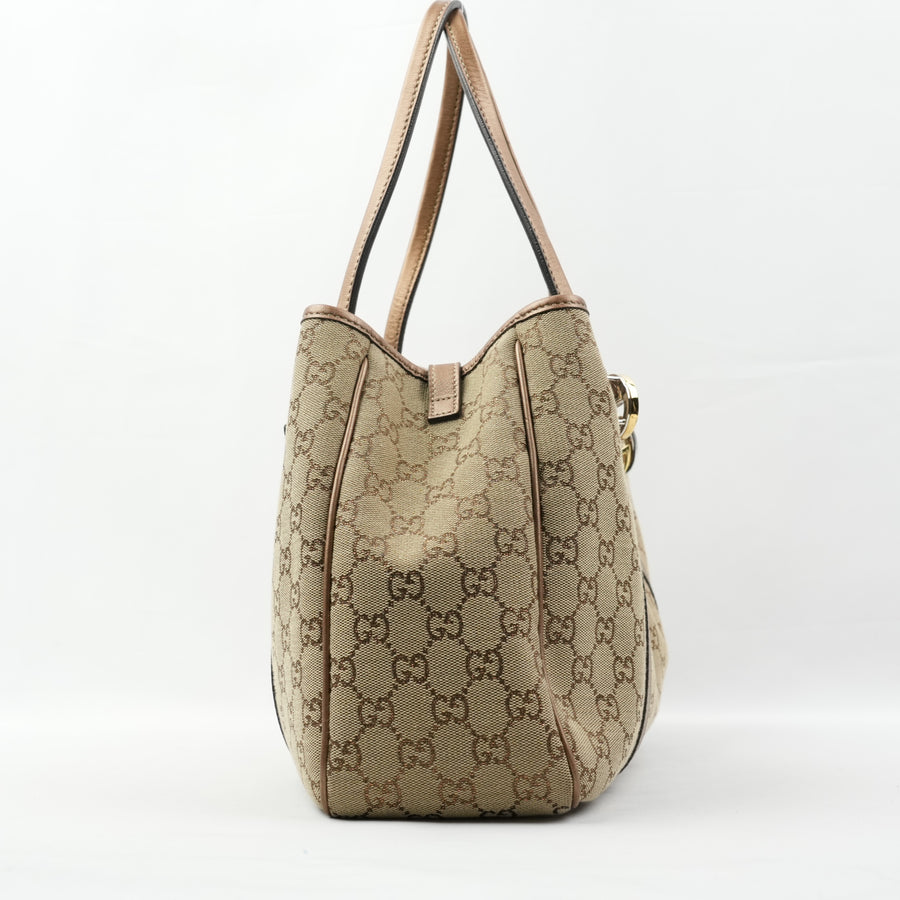 GUCCI GG Twins GG Canvas Shoulder Bag