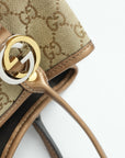 GUCCI GG Twins GG Canvas Shoulder Bag