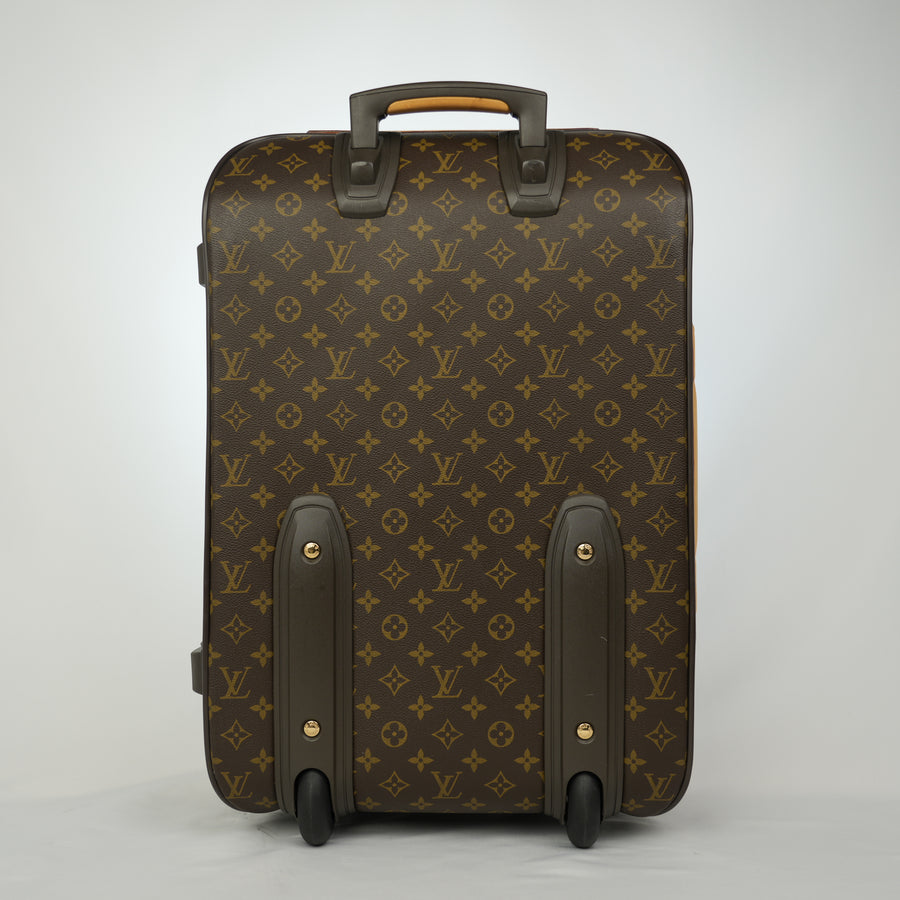 LOUIS VUITTON Monogram Pegase 55 Rolling Luggage M23294