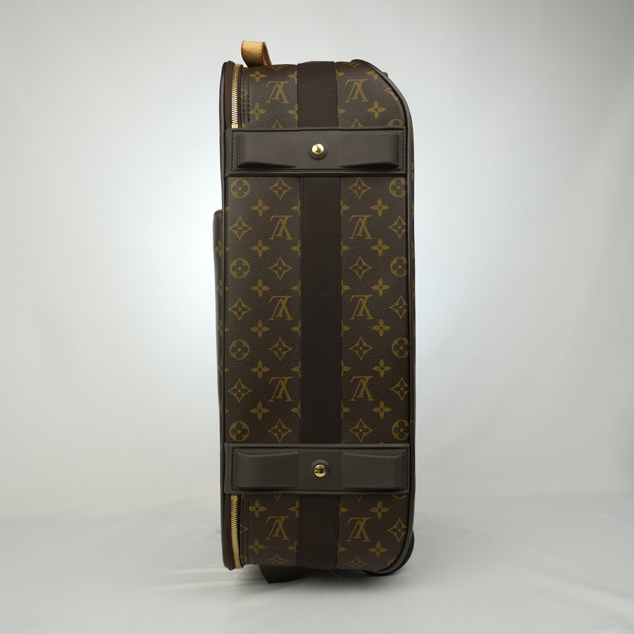 LOUIS VUITTON Monogram Pegase 55 Rolling Luggage M23294