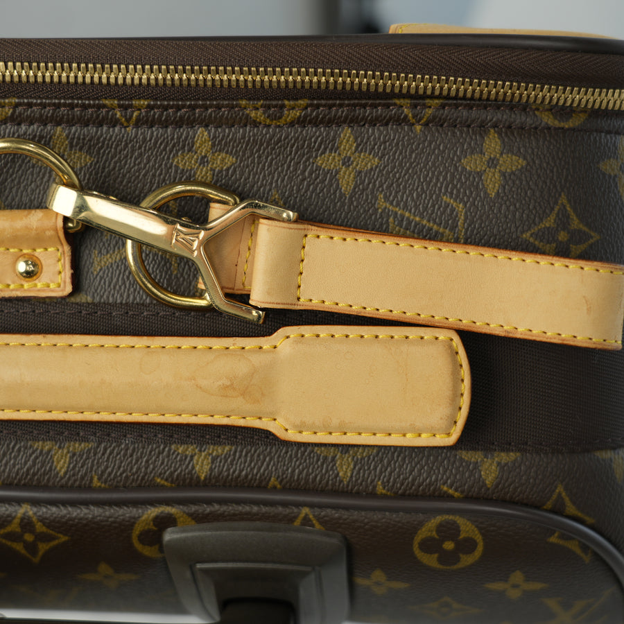 LOUIS VUITTON Monogram Pegase 55 Rolling Luggage M23294