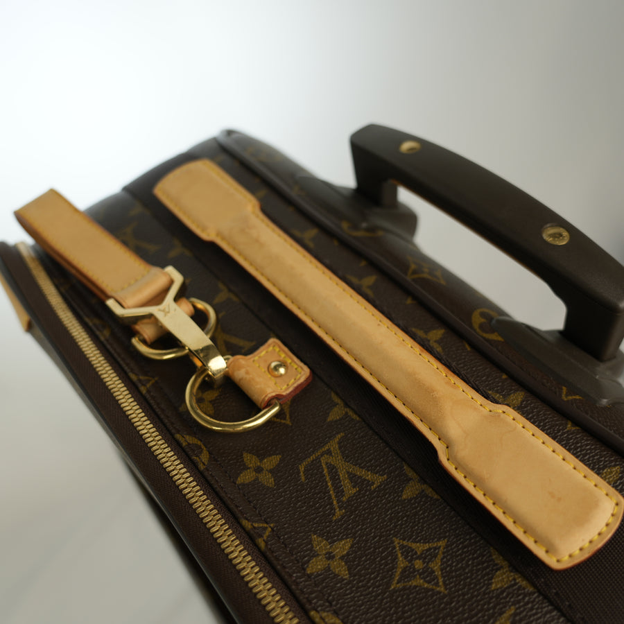 LOUIS VUITTON Monogram Pegase 55 Rolling Luggage M23294