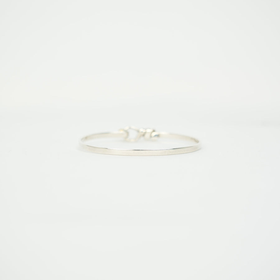TIFFANY & CO. SV925 K18YG Love Knot Bangle