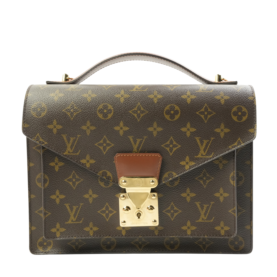 LOUIS VUITTON Monogram Monceau28 Handbag M51185