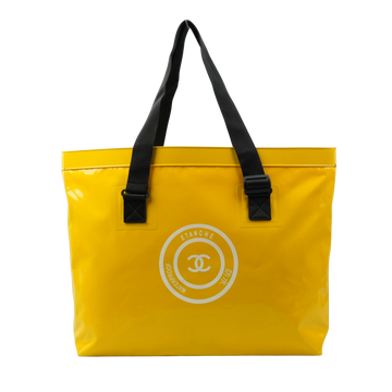 CHANEL 2000–2002 ETANCHE Waterproof Tote Bag