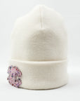 CHANEL Knit Hat With Coco Mark