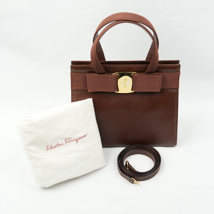 SALVATORE FERRAGAMO Handbag / Shoulder Bag 2Way