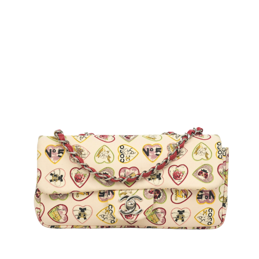 CHANEL 2005-2006 Valentine chain Shoulder Bag