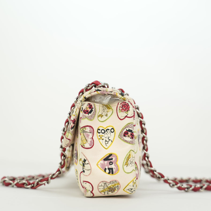 CHANEL 2005-2006 Valentine chain Shoulder Bag