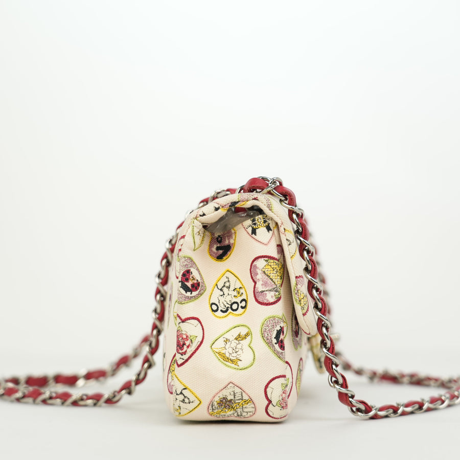 CHANEL 2005-2006 Valentine chain Shoulder Bag
