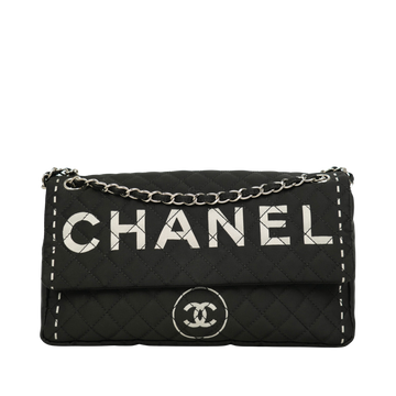 CHANEL 2008-2009 Nylon Shoulder Bag