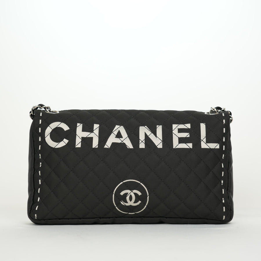 CHANEL 2008-2009 Nylon Shoulder Bag