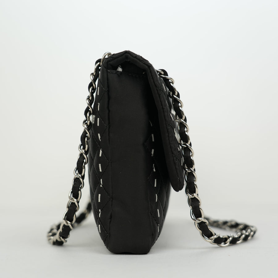 CHANEL 2008-2009 Nylon Shoulder Bag