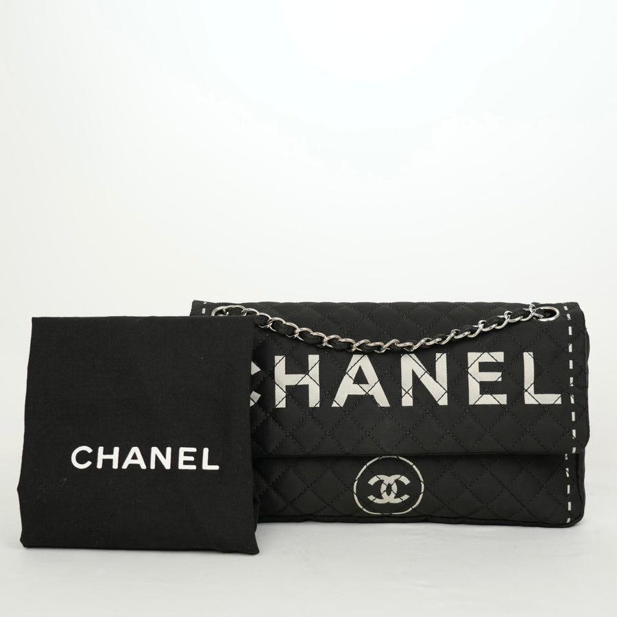 CHANEL 2008-2009 Nylon Shoulder Bag