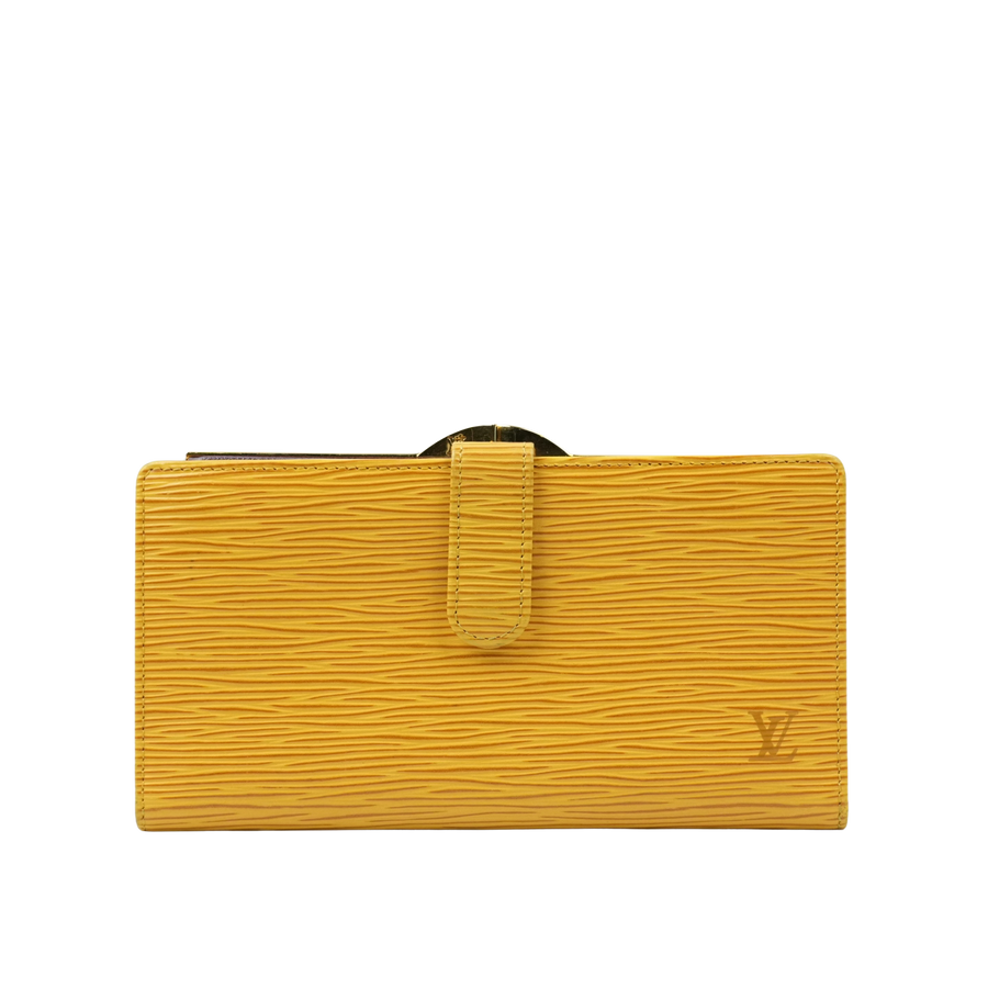 LOUIS VUITTON Epi Continental Viennois Long Wallet M63259