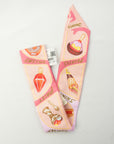 HERMES Funny Ice Cream Silk Scarf