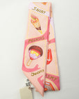 HERMES Funny Ice Cream Silk Scarf