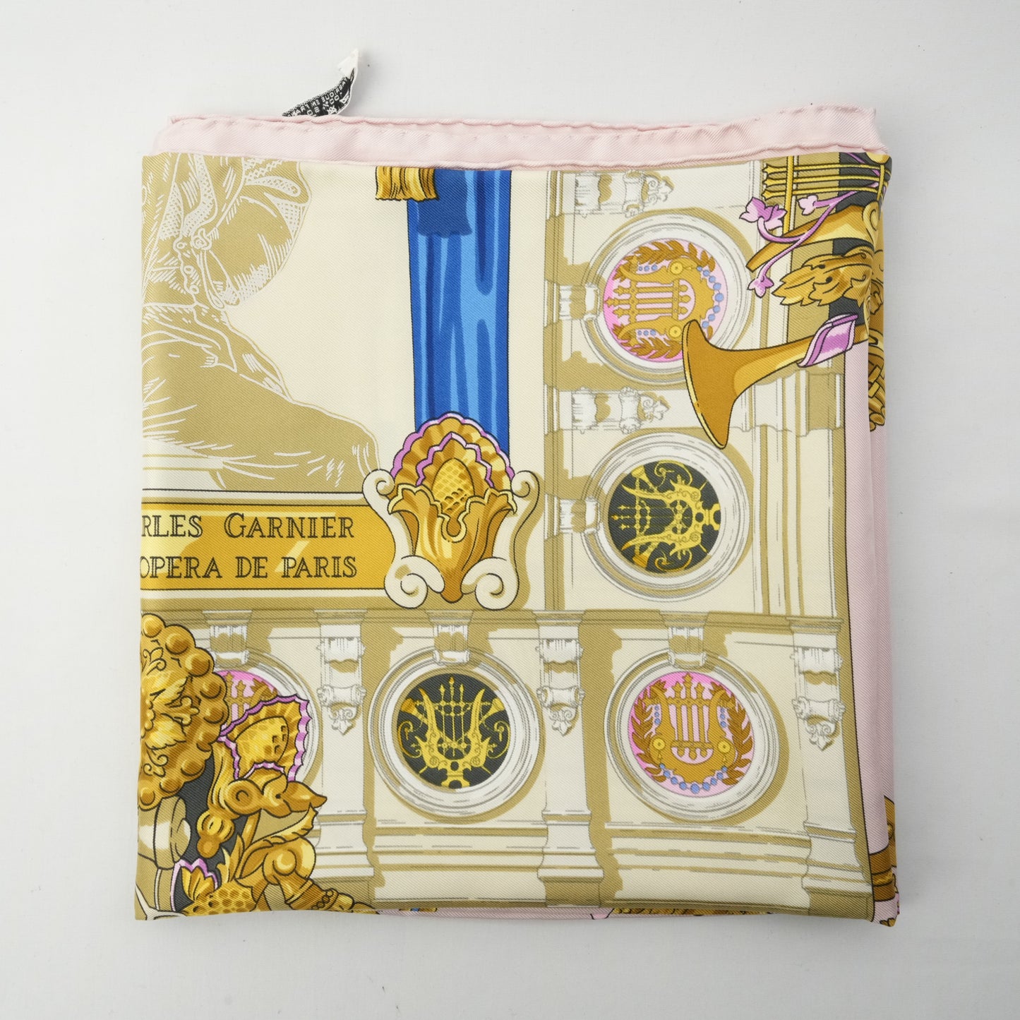 HERMES Silk Scarf Carre 90