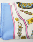 HERMES Silk Scarf Carre 90