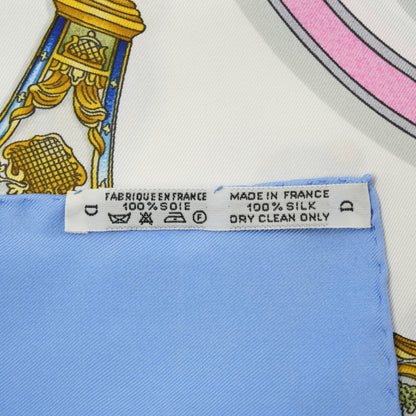 HERMES Silk Scarf Carre 90