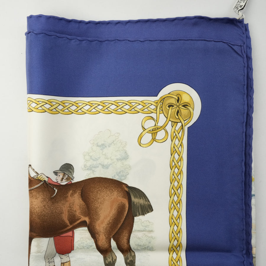 HERMES Silk Scarf Carre 90