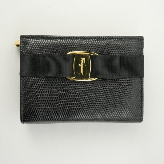 SALVATORE FERRAGAMO Keyring Leather Pouch