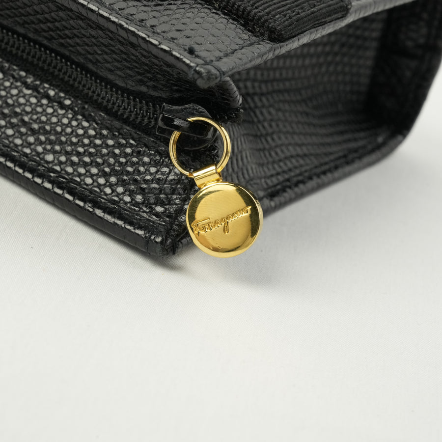 SALVATORE FERRAGAMO Keyring Leather Pouch