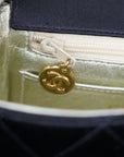 CHANEL 1991-1994 Mini MatelasseSatin Shoulder bag