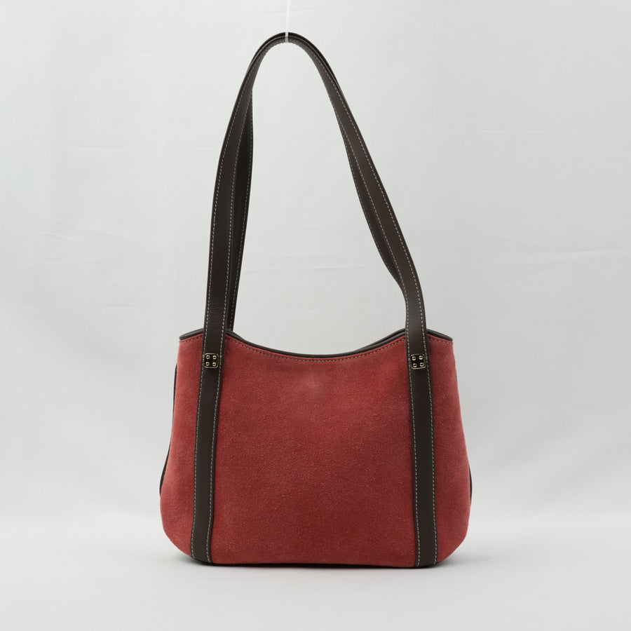 LOEWE Suede Mini Tote Bag / Shoulder Bag