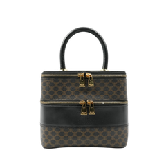 CELINE Macadam Vanity Handbag