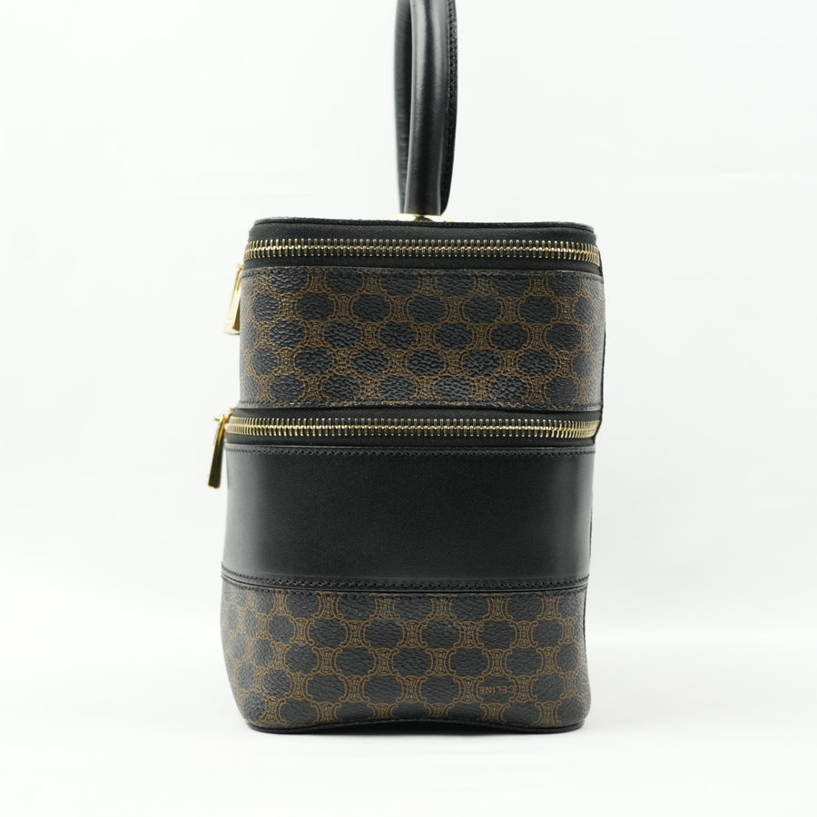 CELINE Macadam Vanity Handbag