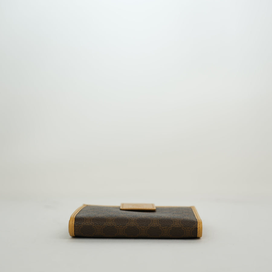 CELINE Macadam Frame Two-Fold Wallet