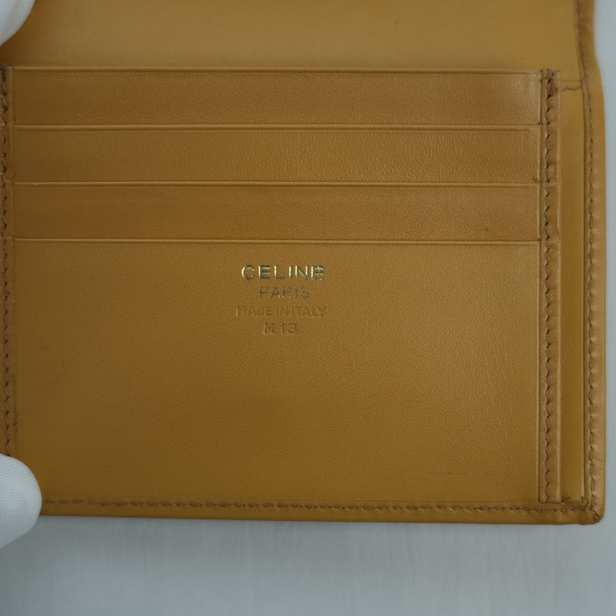 CELINE Macadam Frame Two-Fold Wallet
