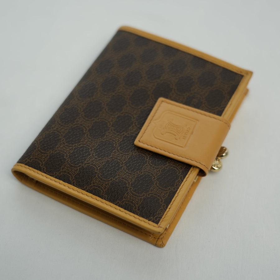 CELINE Macadam Frame Two-Fold Wallet