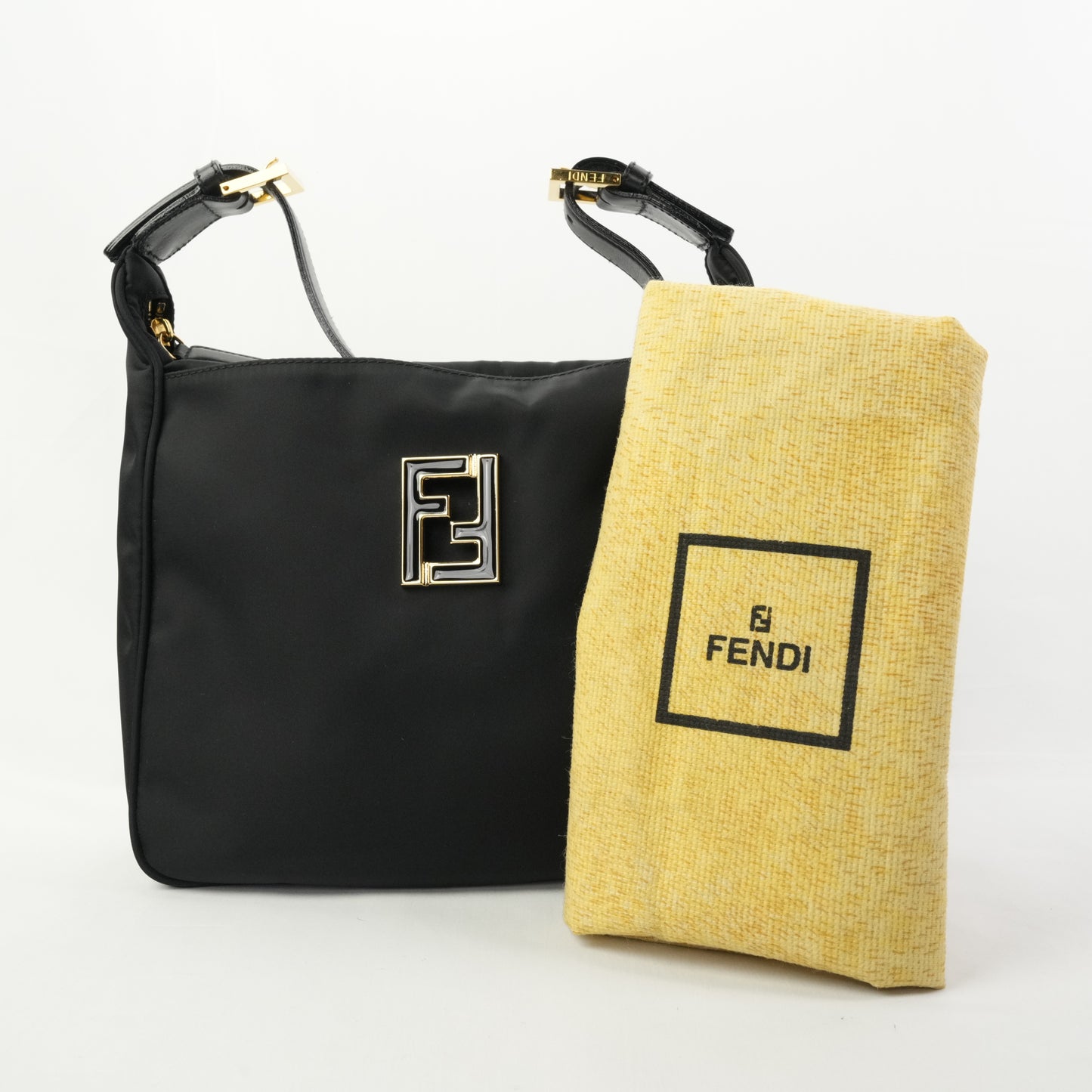 FENDI Nylon Shoulder Bag