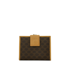 CELINE Macadam Frame Two-Fold Wallet