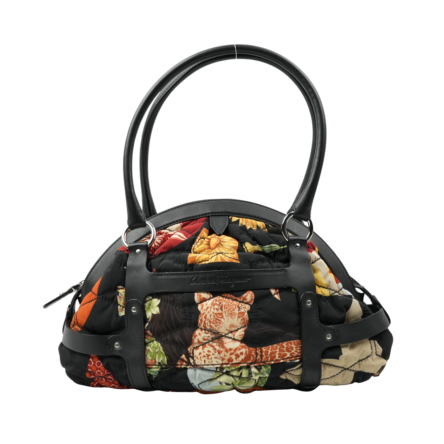 SALVATORE FERRAGAMO Nylon Shoulder Bag