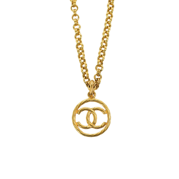 CHANEL Coco Mark Chain Necklace