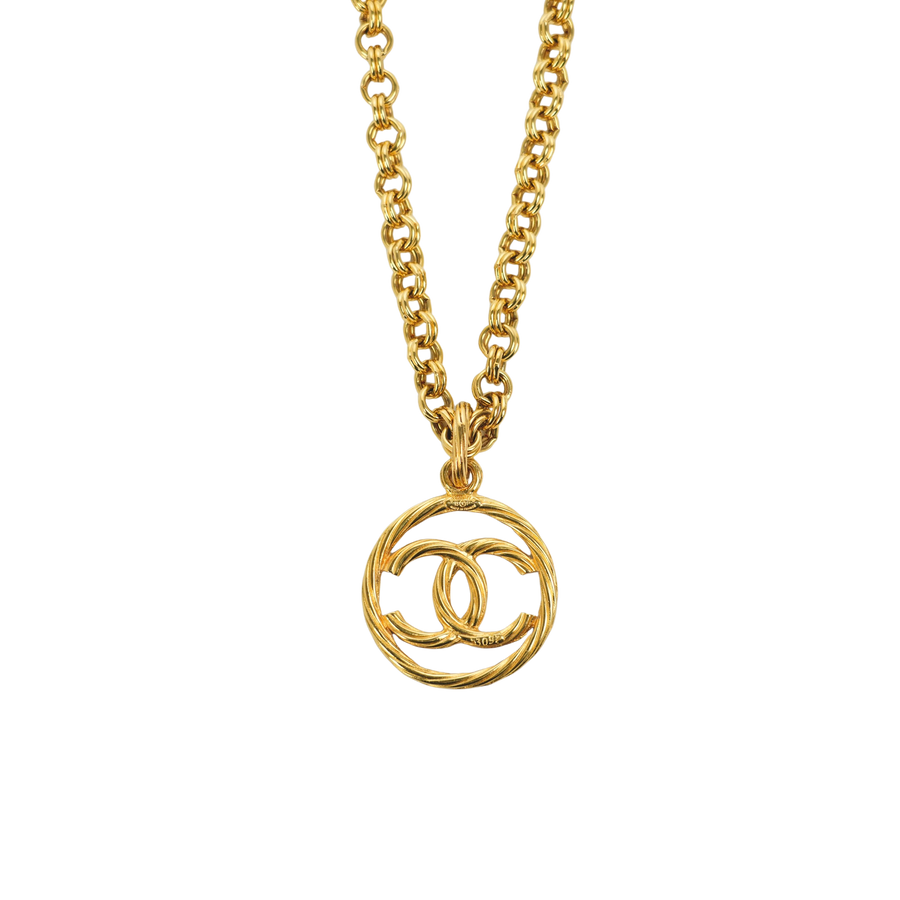 CHANEL Coco Mark Chain Necklace