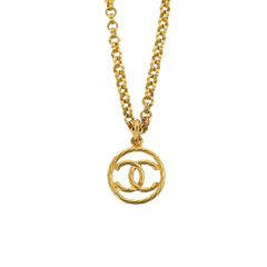 CHANEL Coco Mark Chain Necklace
