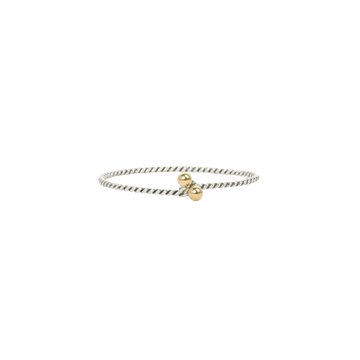 TIFFANY & CO. SV925 K18YG Twist Bangle