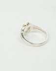 TIFFANY & CO. SV925 K18YG Heart Ribbon Ring