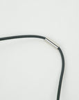 HERMES H Equip Buffalo Horn Lacquer Necklace