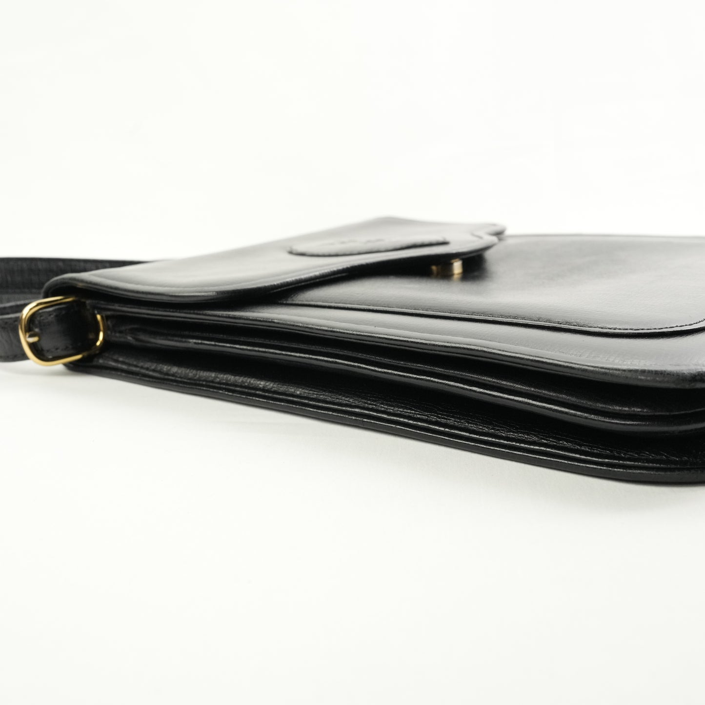 YVES SAINT LAURENT Leather Shoulder Bag