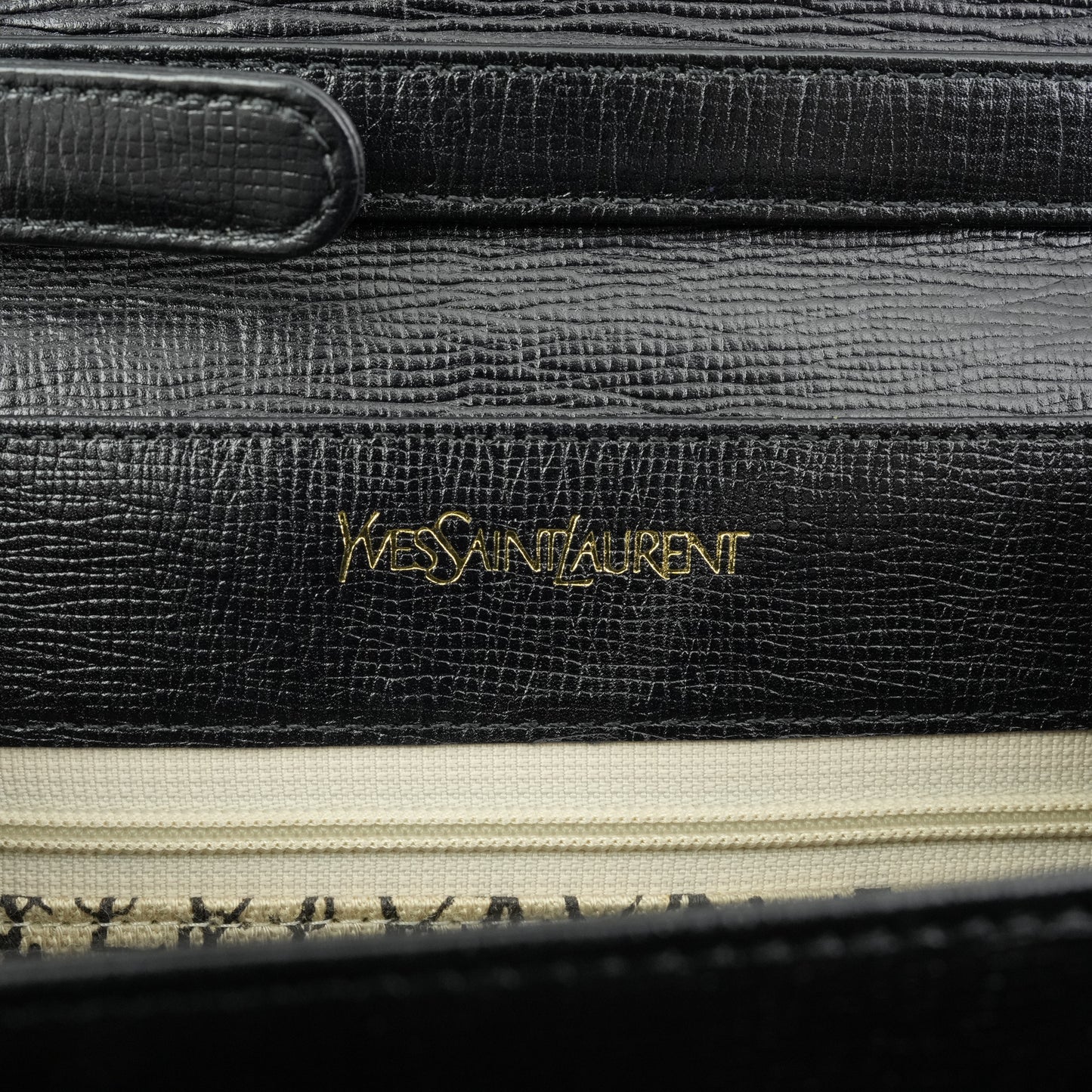 YVES SAINT LAURENT Leather Shoulder Bag