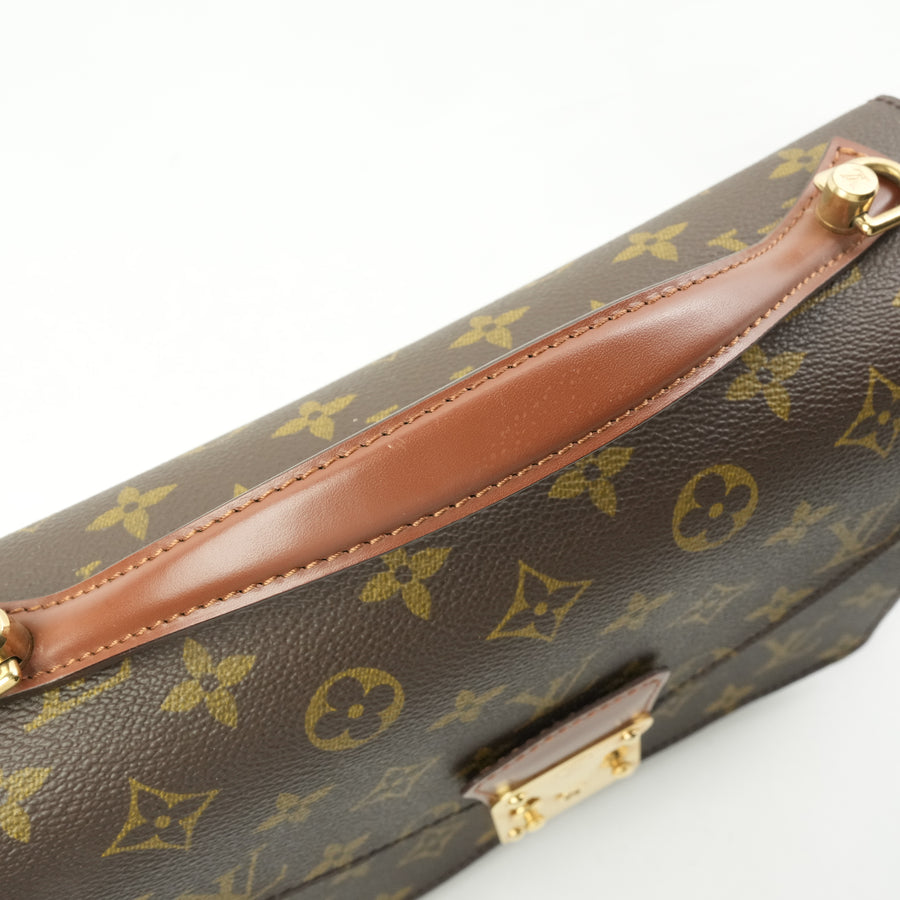 LOUIS VUITTON Monogram Montsouris26 Handbag M51187